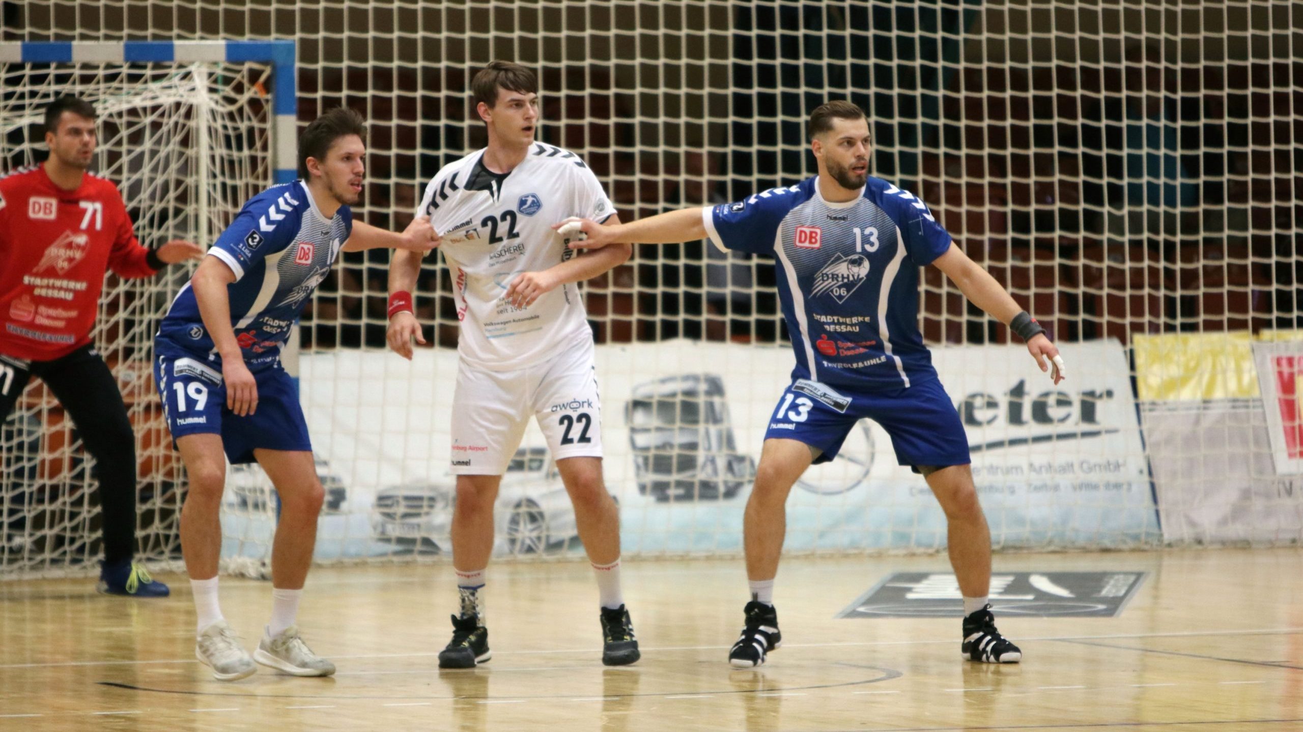 DRHV Verteidigung gegen Hamburg Barmbek DRHV Verteidigung gegen Hamburg Barmbek mit Daniel Schmidt und Tim Bielzer