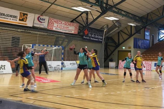 DRHV Frauen spielen gegen Wolfen