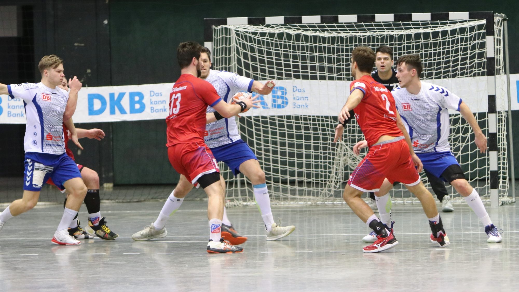 DRHV Verteidigung im Spiel gegen den TuS Vinnhorst