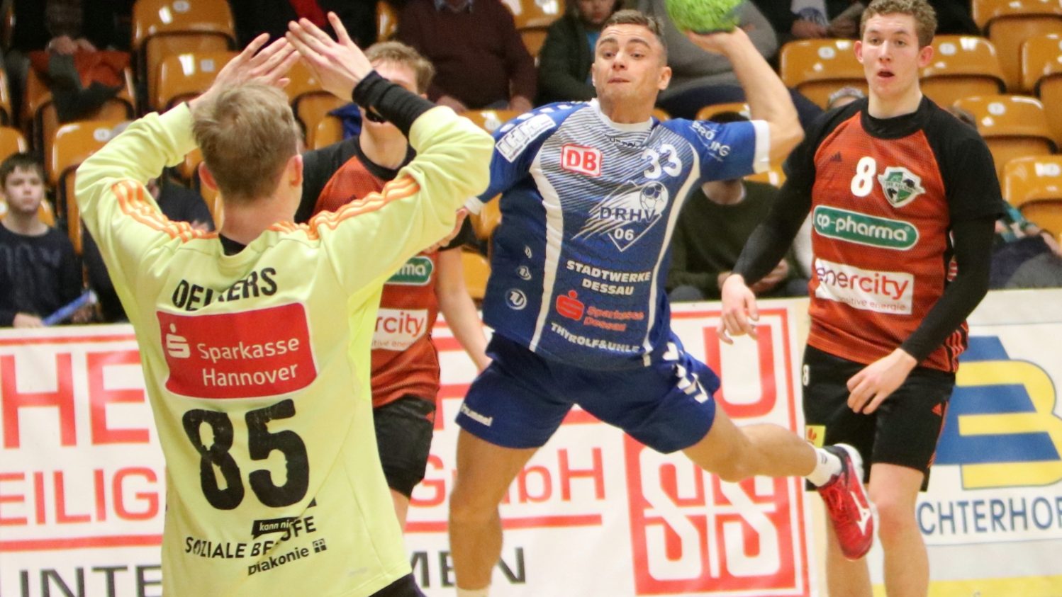 Jan Zahradníček beim Wurf am Kreis