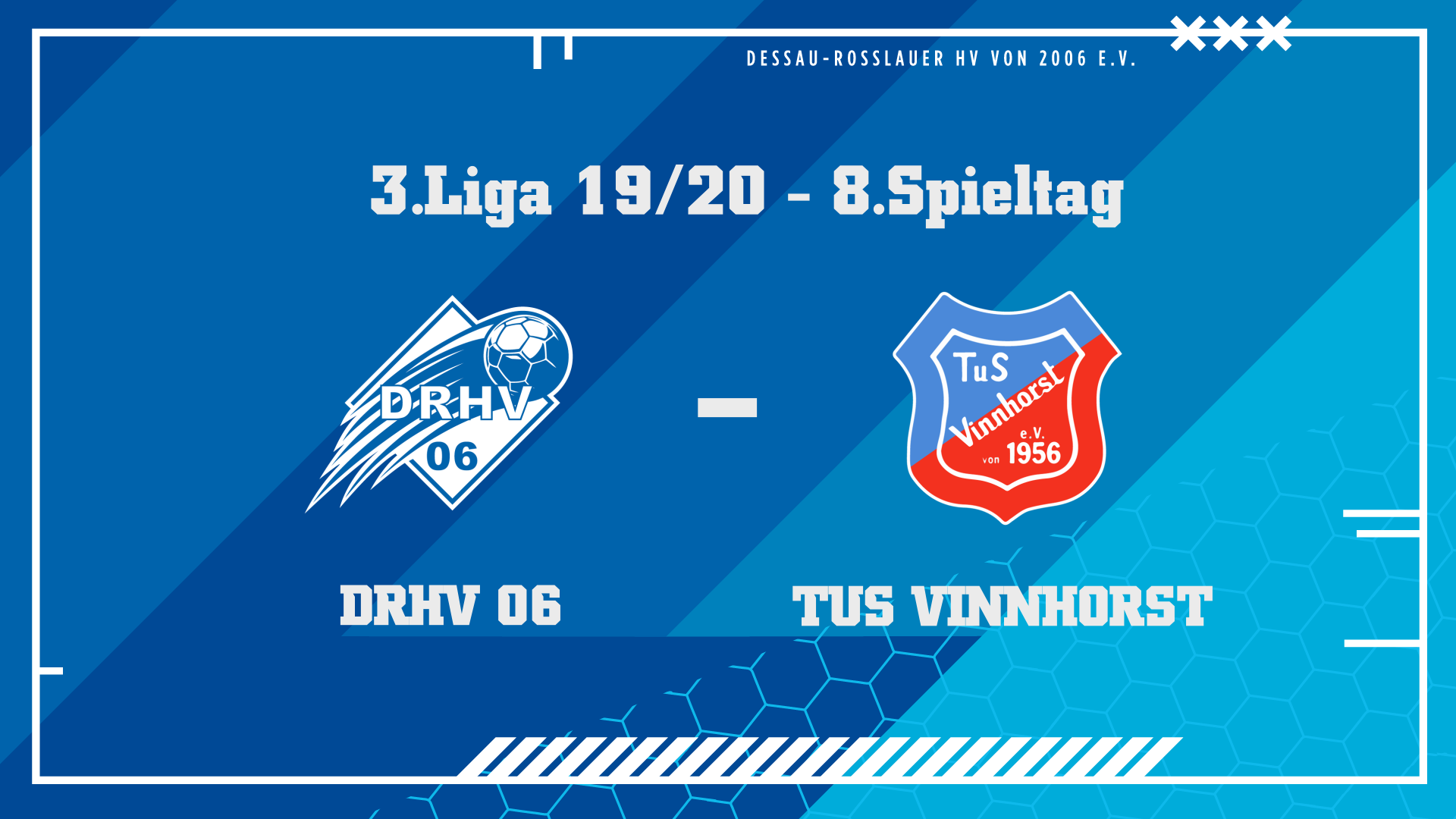 RE_Live DRHV – Vinnhorst Ankündigungsbild zum Livestream DRHV - Vinnhorst