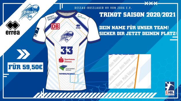 Trikotaktion für DRHV-Fans für die Saison 2020/21