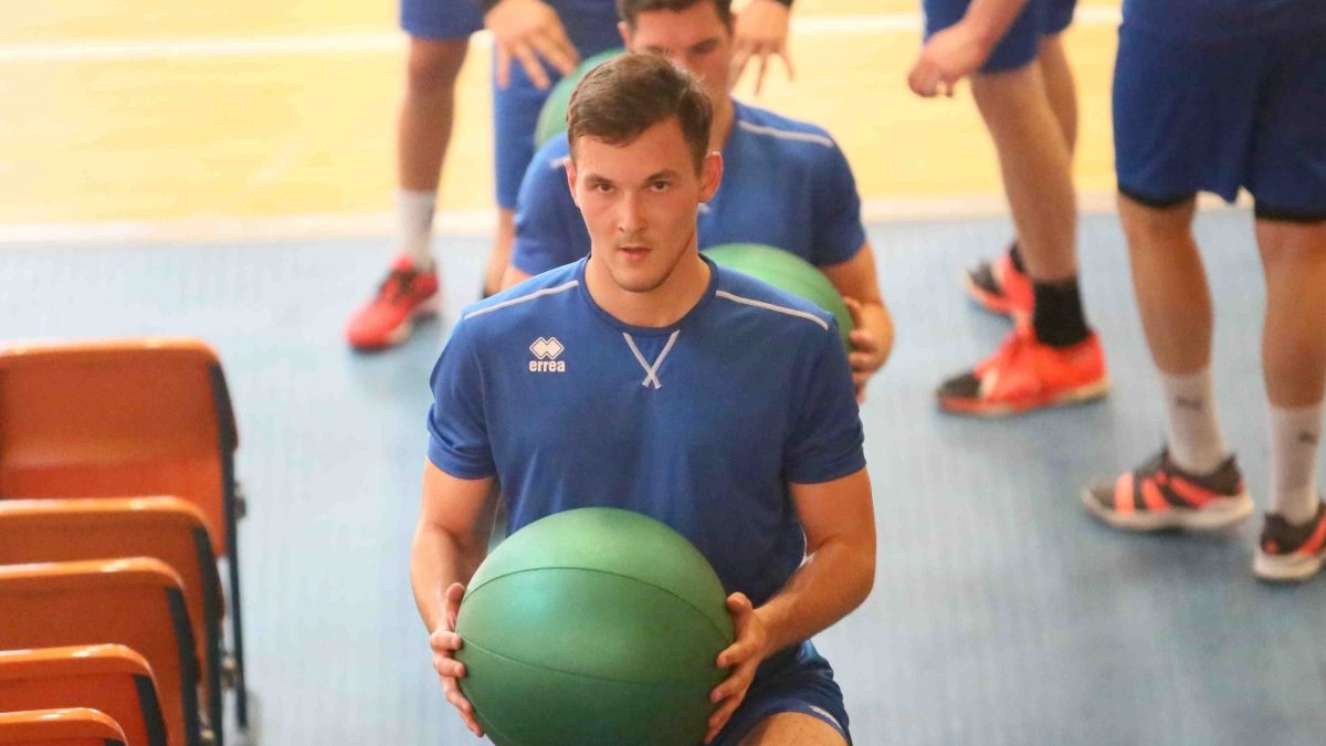 trainingsauftakt-timo-löser-0720 Timo Löser beim Trainingsauftakt zur Saison 2020/21