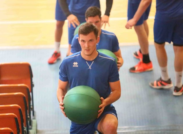 Timo Löser beim Trainingsauftakt zur Saison 2020/21