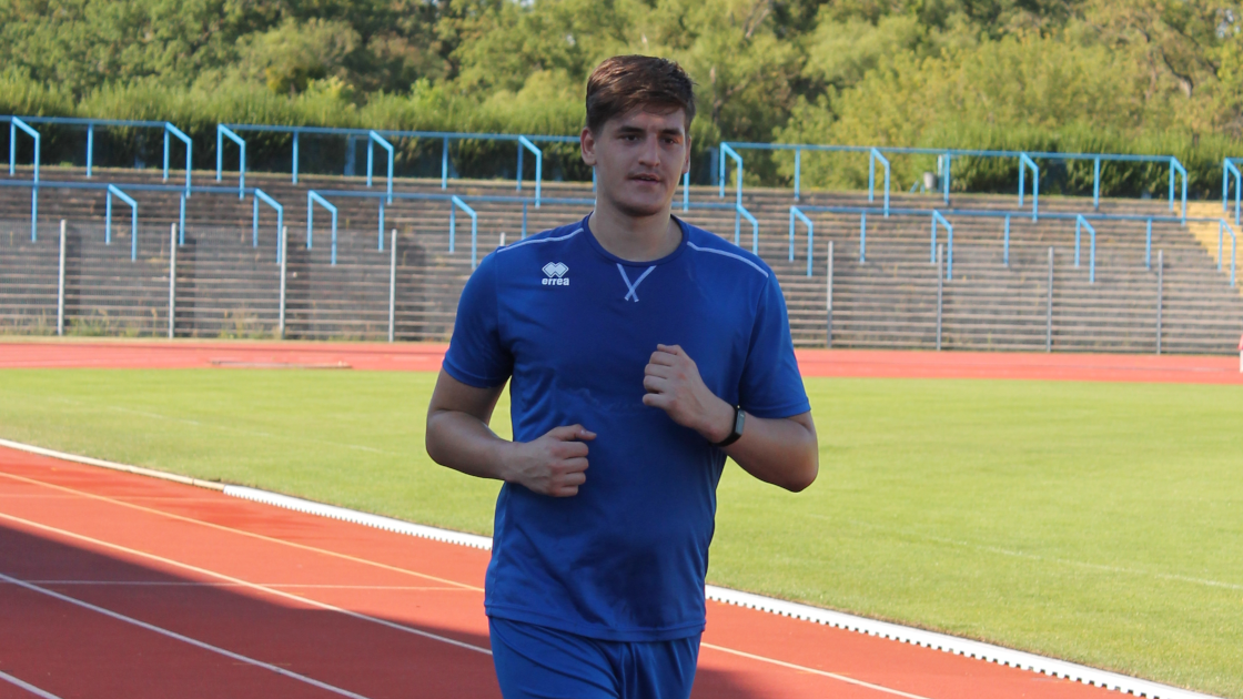 Oliver Seidler beim Lauftraining Saison 2020/21 Oliver Seidler beim Lauftraining Saison 2020/21