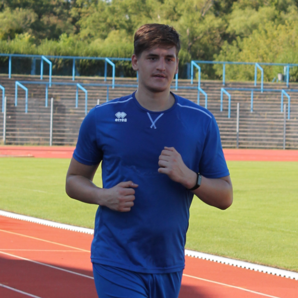 Oliver Seidler beim Lauftraining Saison 2020/21