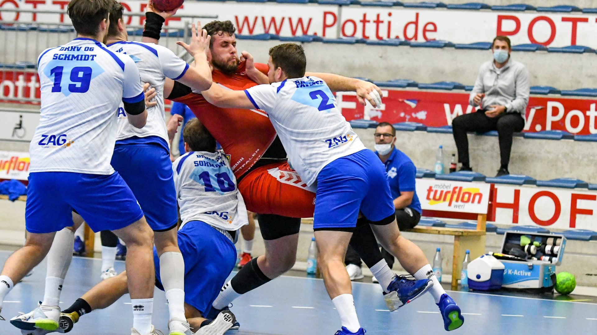 Foto vom Spiel des ASV Hamm gegen Dessau