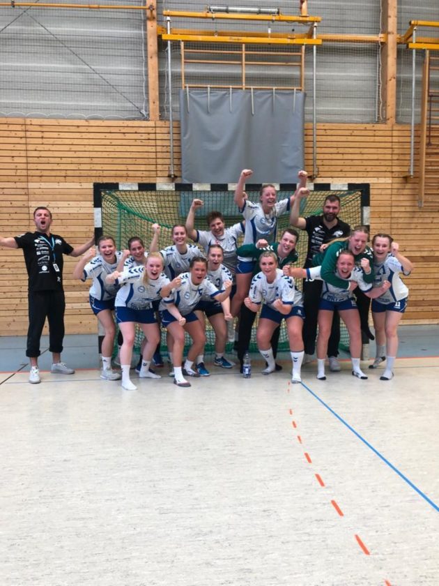 Frauen-Team nach dem Sieg bei KOWEG Görlitz