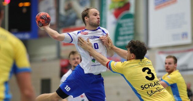 Vincent Sohmann im Spiel bei der HSG Konstanz 2020/21