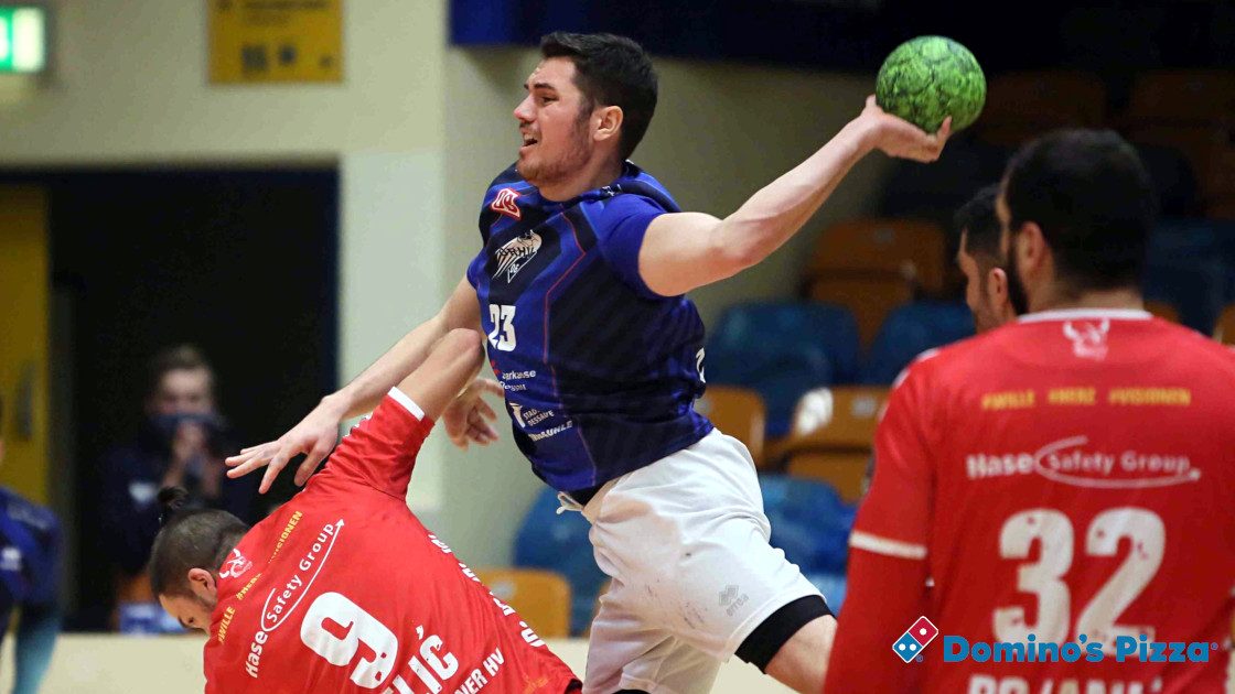 Lennart Gliese im Spiel gegen den Wilhelmshavener HV 2020/21