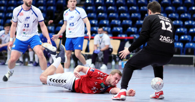 Julian Malek im Spiel gegen den HSVH