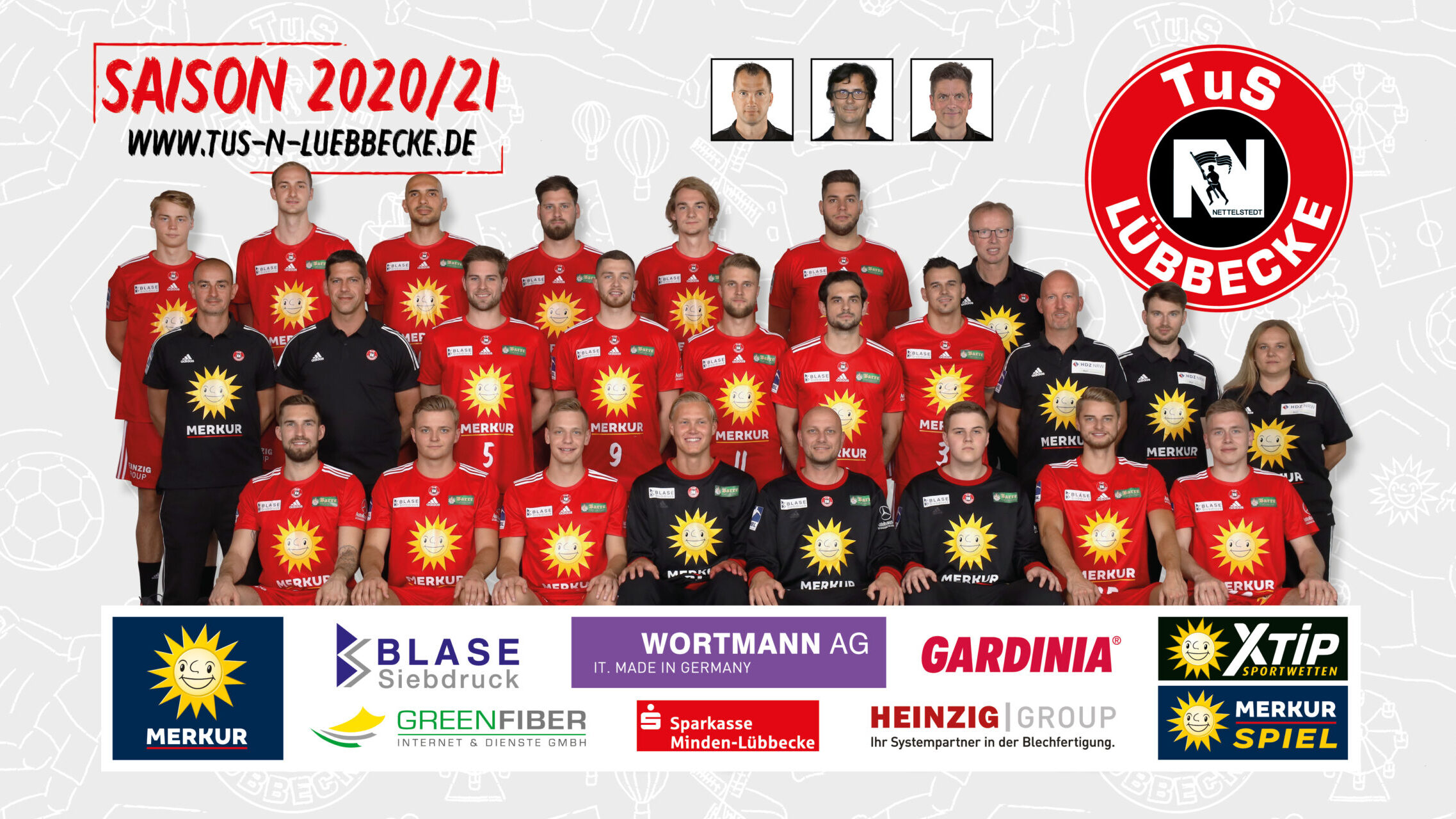 eamfoto TuS N-Lübbecke Saison 2020/21