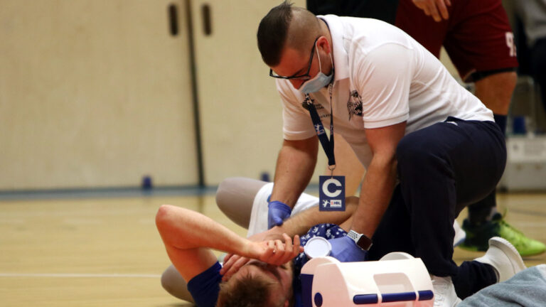 Physiotherapeut Ive Lassanske vom DRHV 06