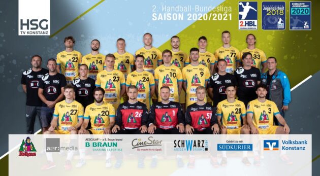 Teamfoto HSG Konstanz Saison 2020/21