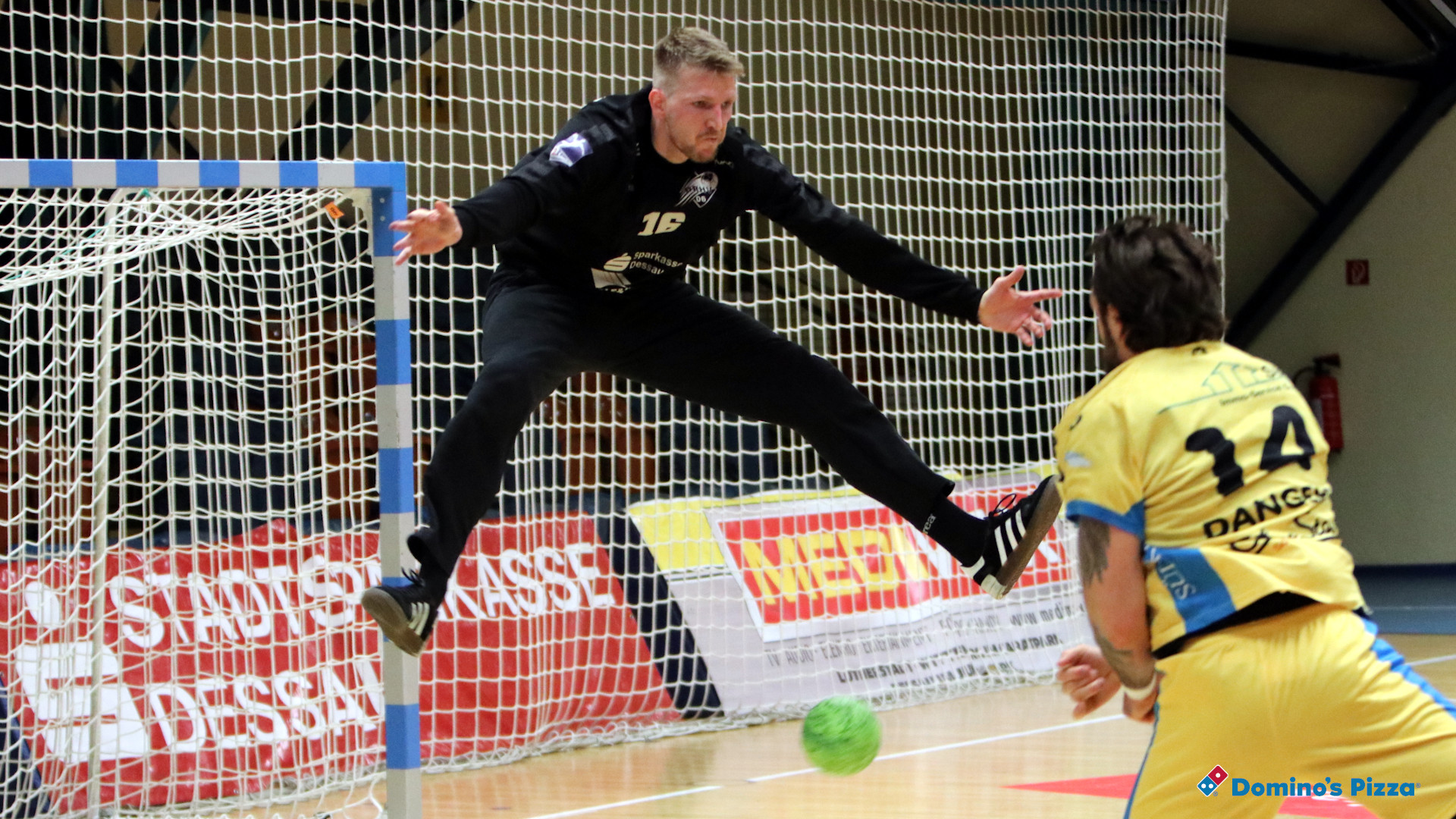 Philip Ambrosius im Spiel gegen die HSG Konstanz