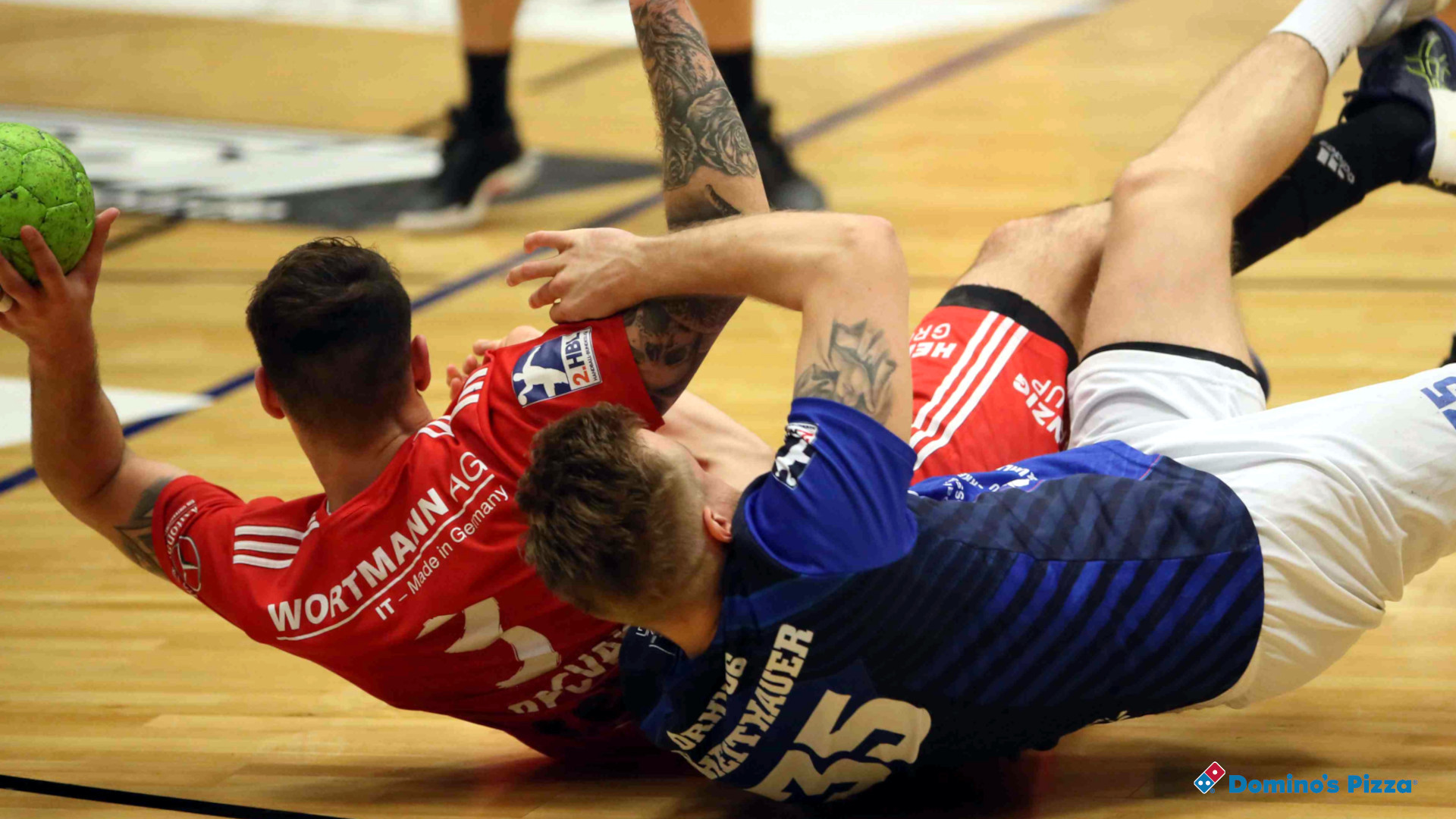 Max Scheithauer im Spiel gegen den TuS N-Lübbecke