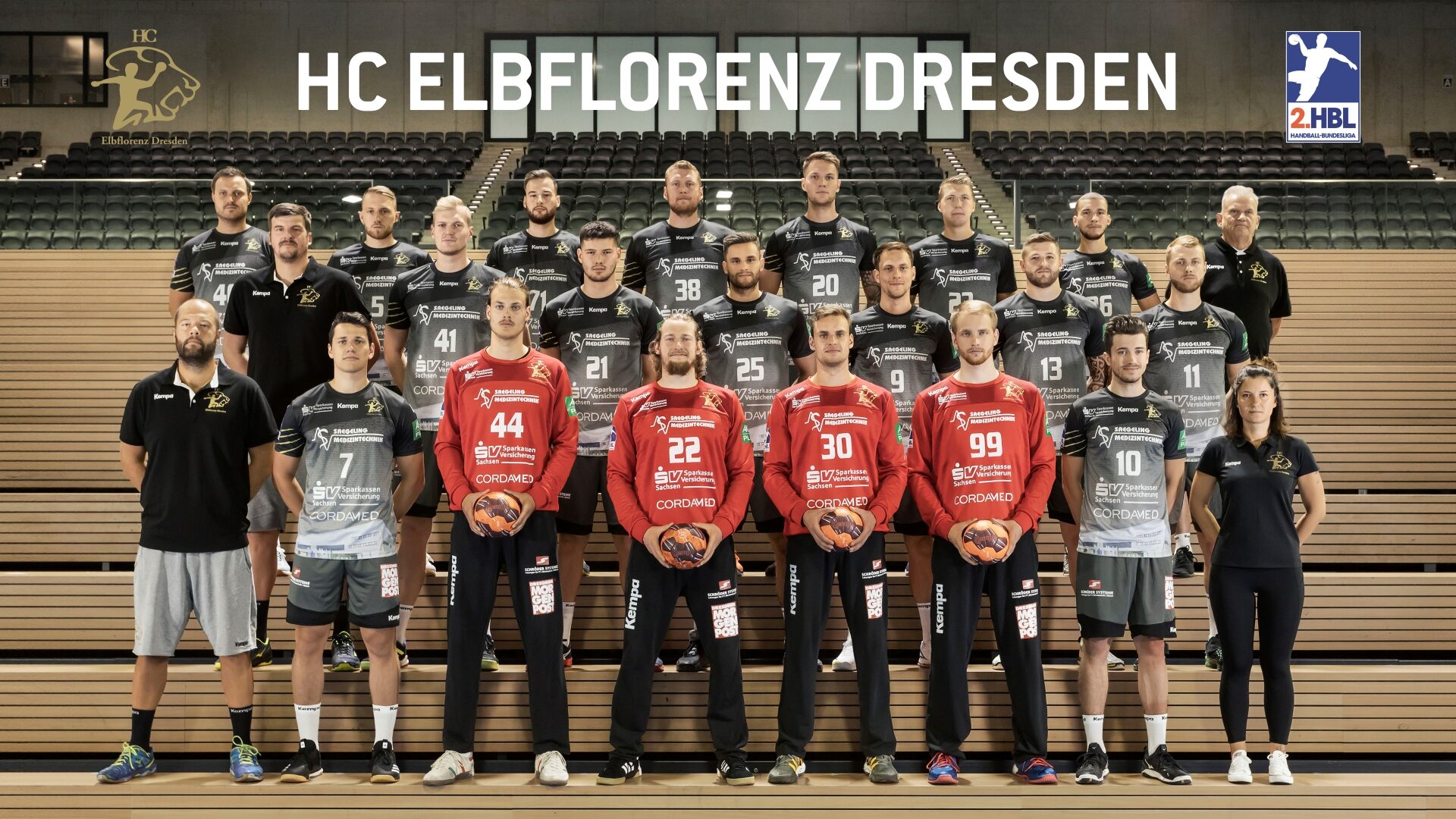 Teamfoto HC Elbflorenz Dresden Saison 2020/21