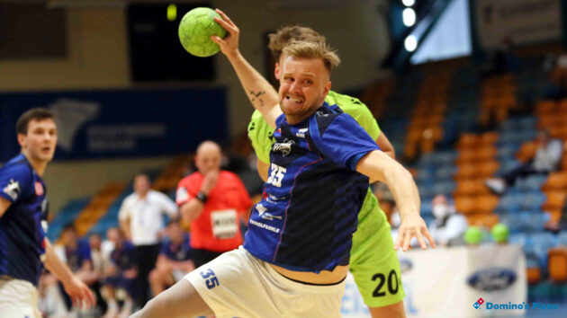 Max Scheithauer im Spiel gegen Rimpar, Mai 2021