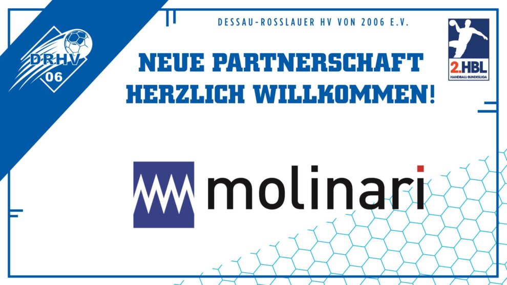 Molinari Rail GmbH neuer Partner 2021/22