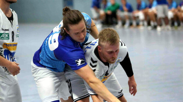 Tillman Leu im Spiel gegen den HSV Insel Usedom Saison 2021/22