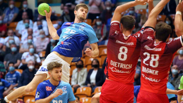 Yannick Danneberg im Spiel gegen die Eulen Ludwigshafen Saison 2021/22