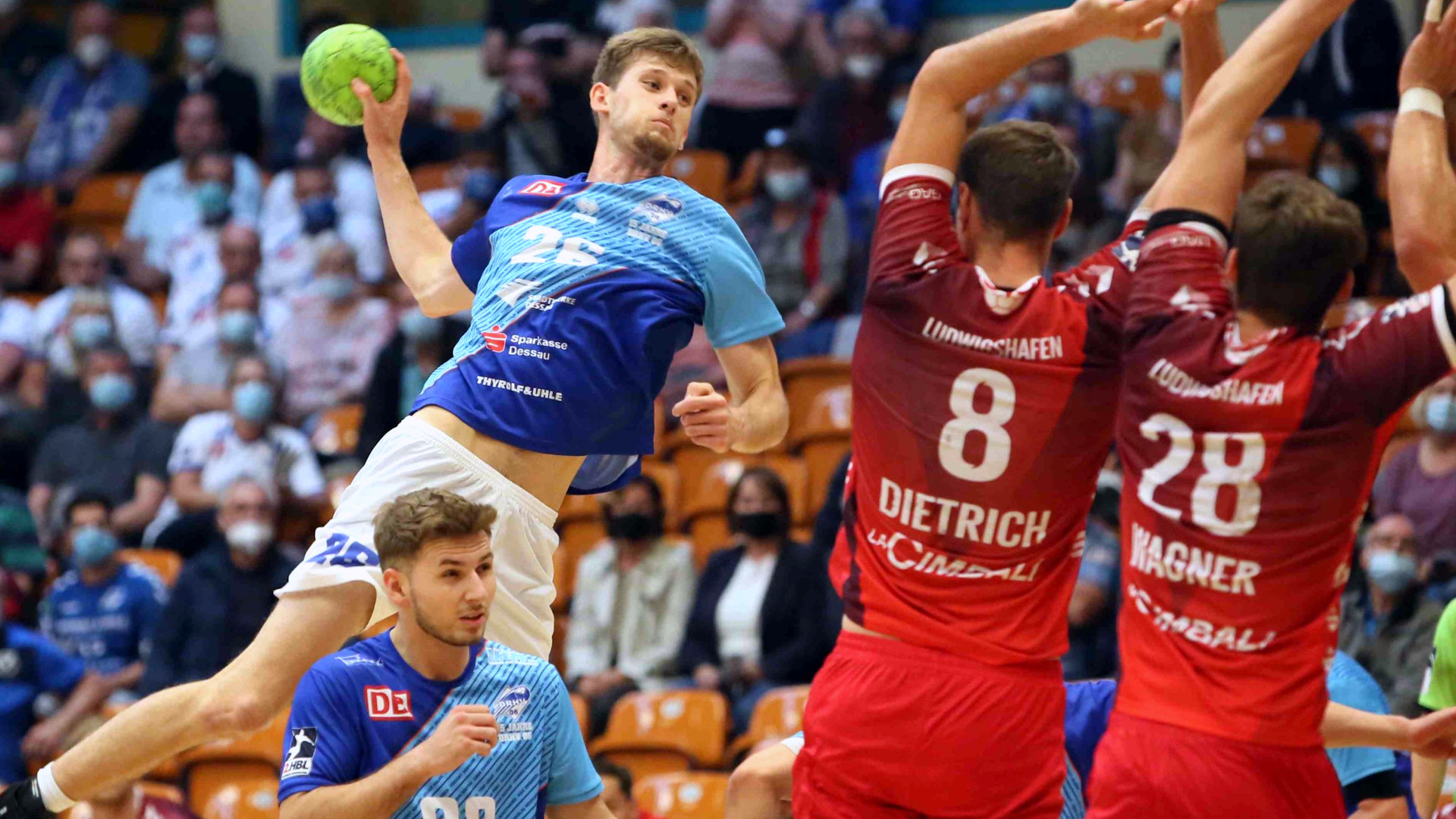 danneberg-eulen-0921 Yannick Danneberg im Spiel gegen die Eulen Ludwigshafen Saison 2021/22