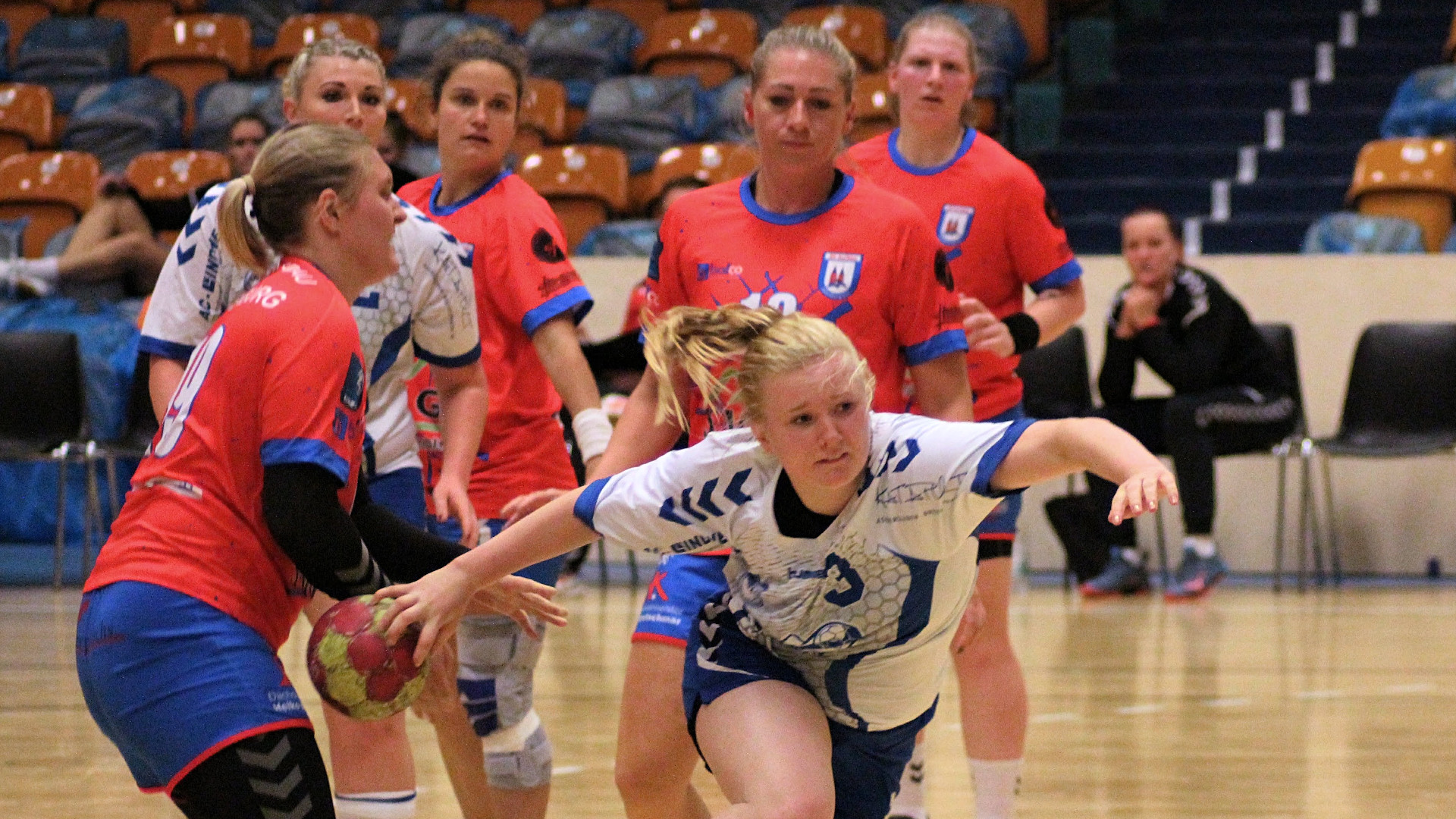 Isabell Janze von den DRHV-Frauen in der Mitteldeutschen Oberliga