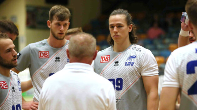 DRHV-Trainer Uwe Jungandreas im Gespräch mit Yannick Danneberg und Tillman Leu Saison 2021-22
