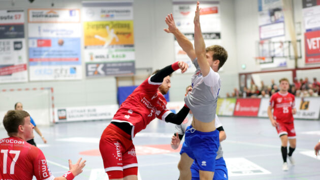 Yannick Danneberg im Spiel gegen den TuS Ferndorf Saison 2021/22