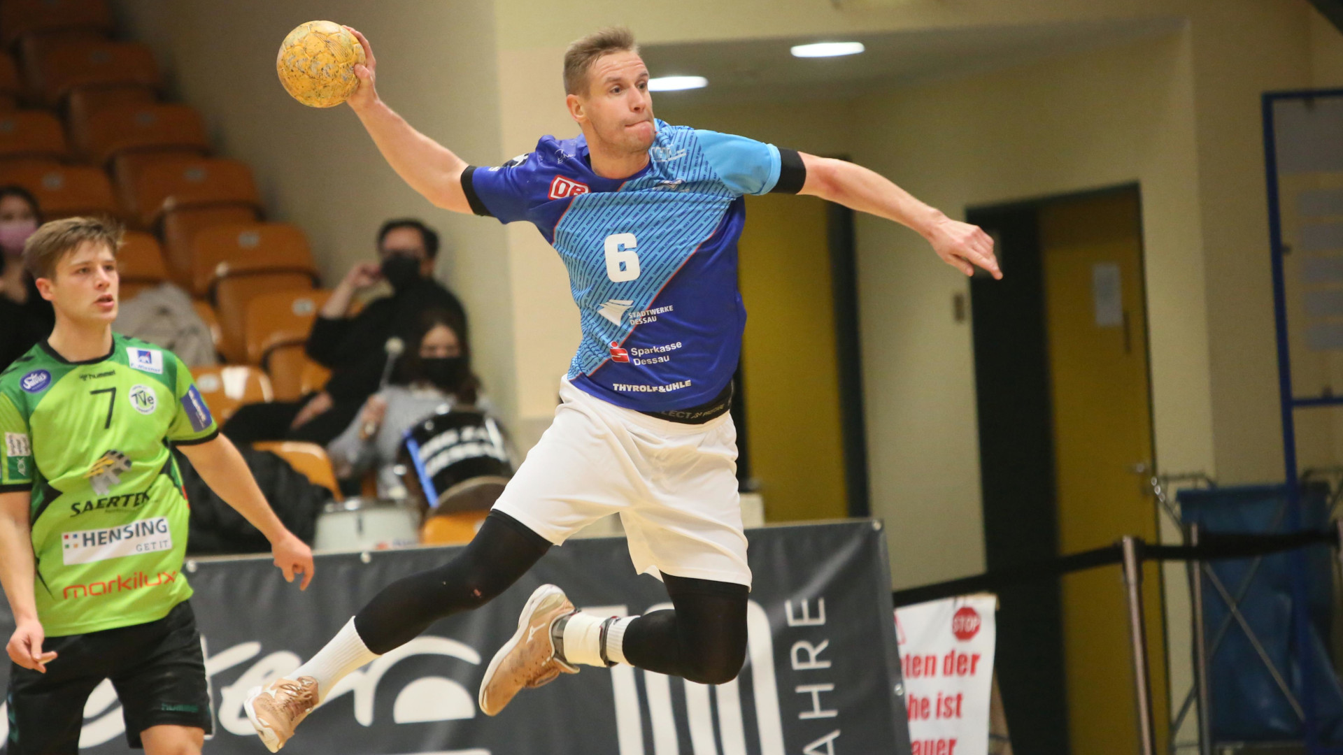 hrstka-emsdetten-1021 Jakub Hrstka im Spiel gegen den TV Emsdetten Saison 2021-22