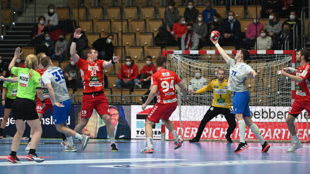 DRHV-Angriff im Spiel bei der HSG Nordhorn/Lingen