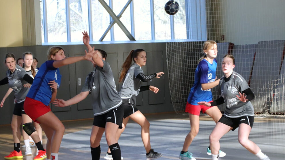 C-Jugend weiblich beim Gastspiel in Coswig Saison 2021/22