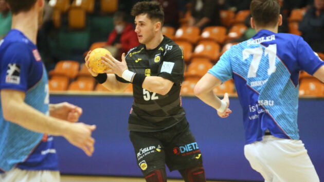 Justin Kurch im Trikot des HSC 2000 Coburg