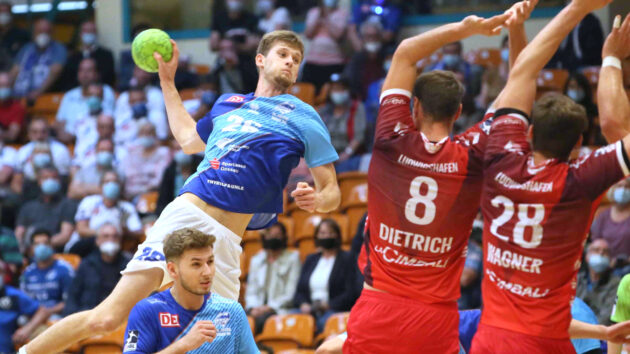 Yannick Danneberg im Spiel gegen die Eulen Ludwigshafen Saison 2021/22