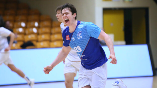 Tillman Leu im Spiel gegen den TSV Bayer Dormagen Saison 2021/22