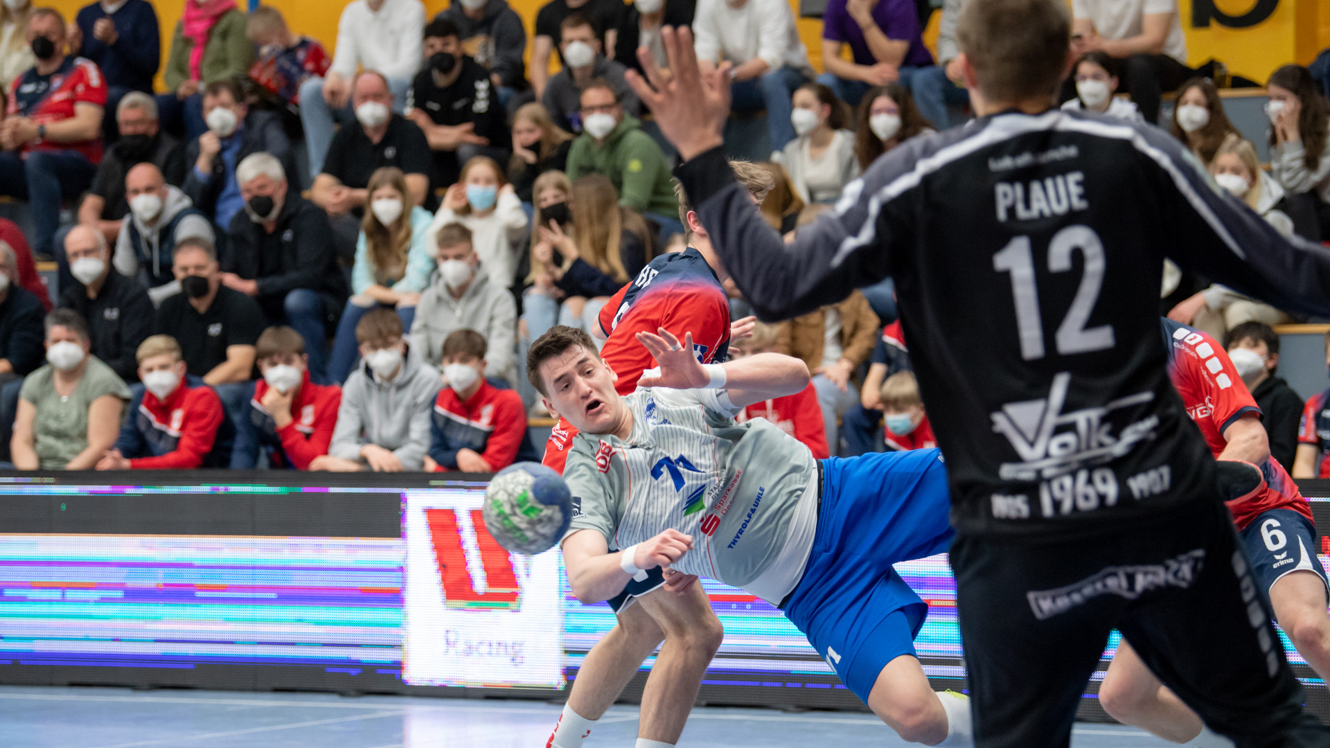 Oliver Seidler im Spiel gegen den TV 05/07 Hüttenberg Saison 2021/22