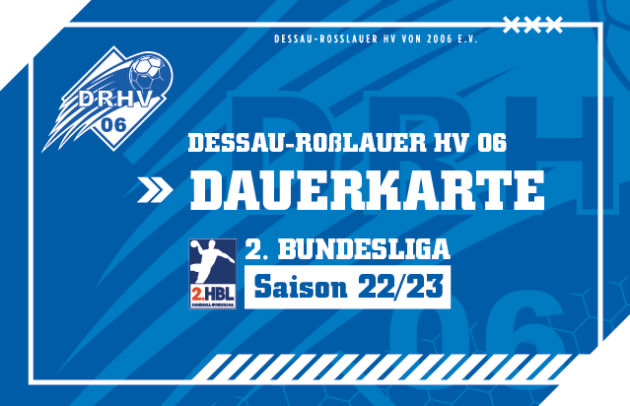 DRHV 06 Dauerkarte 2022/2023 Vorderseite VIP