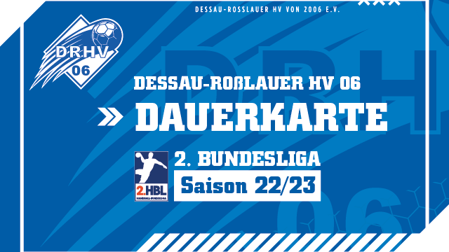 DRHV 06 Dauerkarte 2022/2023 Vorderseite VIP