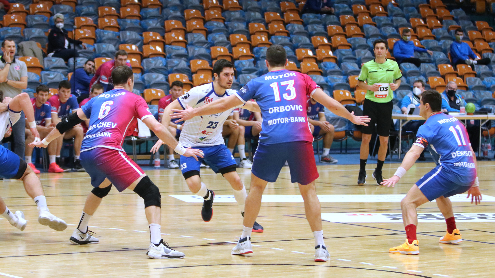 HC Motor Zaporozhye beim Peugeot-Cup 2021