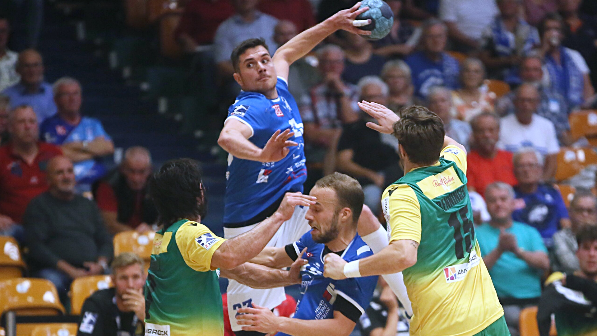 Lennart Gliese im Spiel gegen den VfL Eintracht Hagen Saison 2022/23