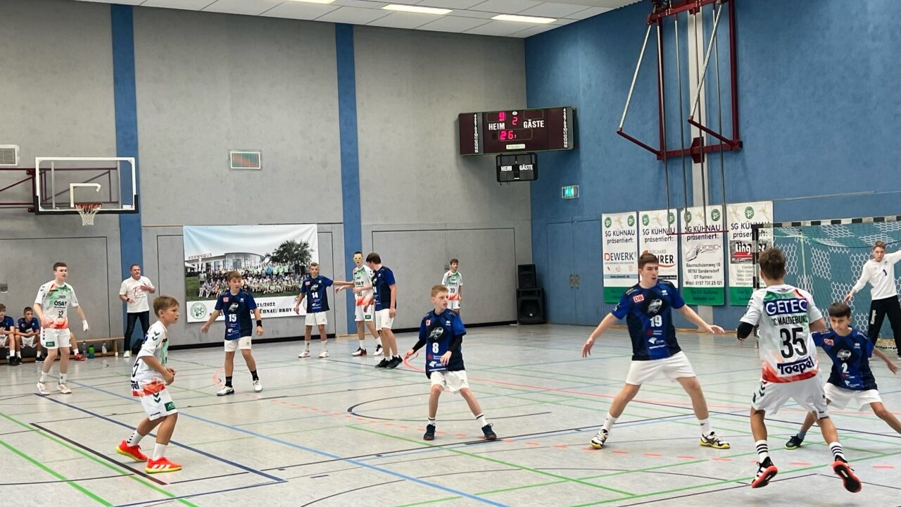 C - Jugend nach Niederlage gegen SCM