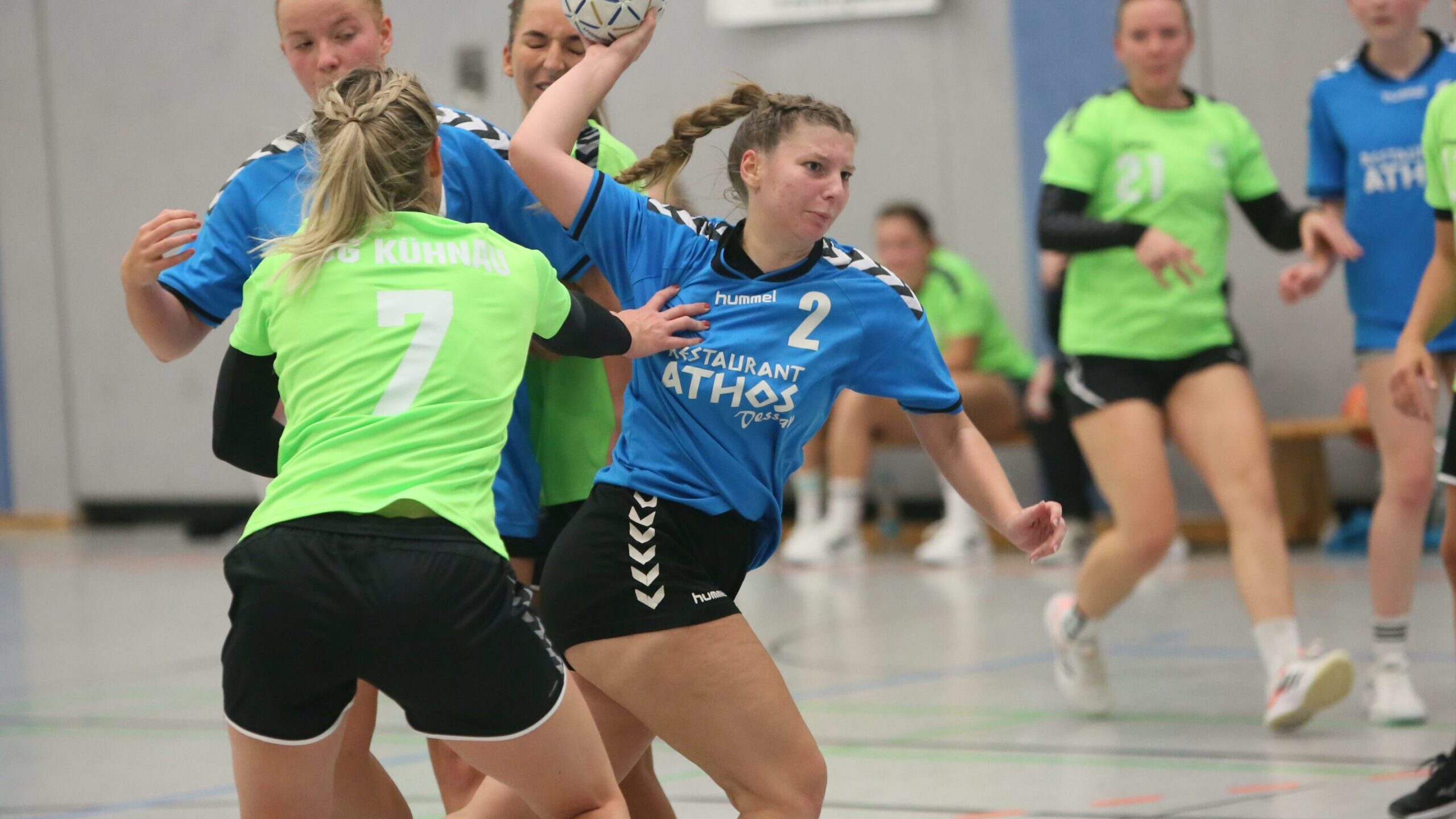 Mini-Wölfe vs. Kühnau