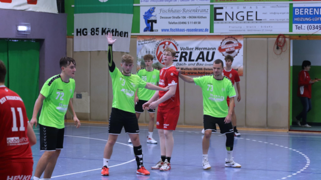 männliche A-Jugend gegen den HSV Magdeburg