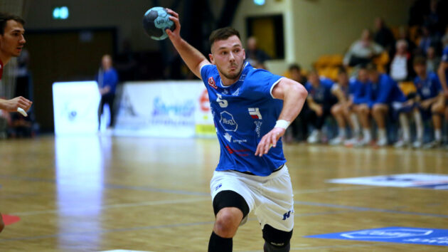 Timo Löser im Spiel gegen den HBW Balingen-Weilstetten Saison 2022/23