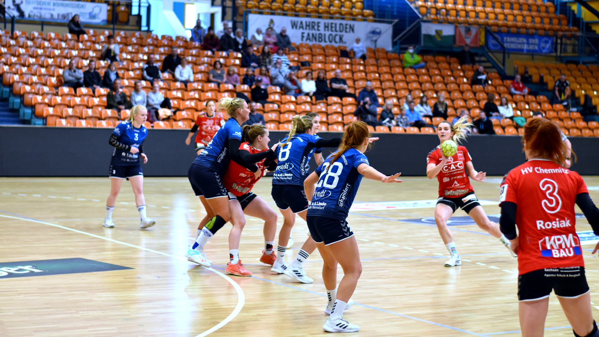 DRHV - Damen in der Anhalt-Arena in der Saison 2022/2023