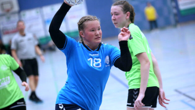 Tine Parusel im Trikot der Mini-Wölfe in der Saison 2022/2023