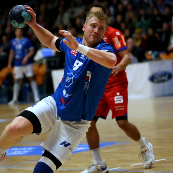 Patrick Gempp im Spiel gegen den HBW Balingen-Weilstetten Saison 2022/23