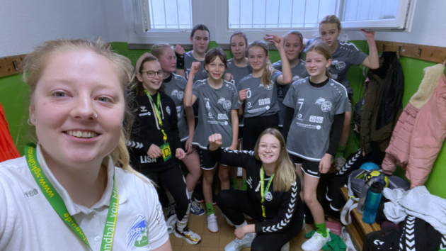 weibliche D-Jugend in der Saison 2022/2023