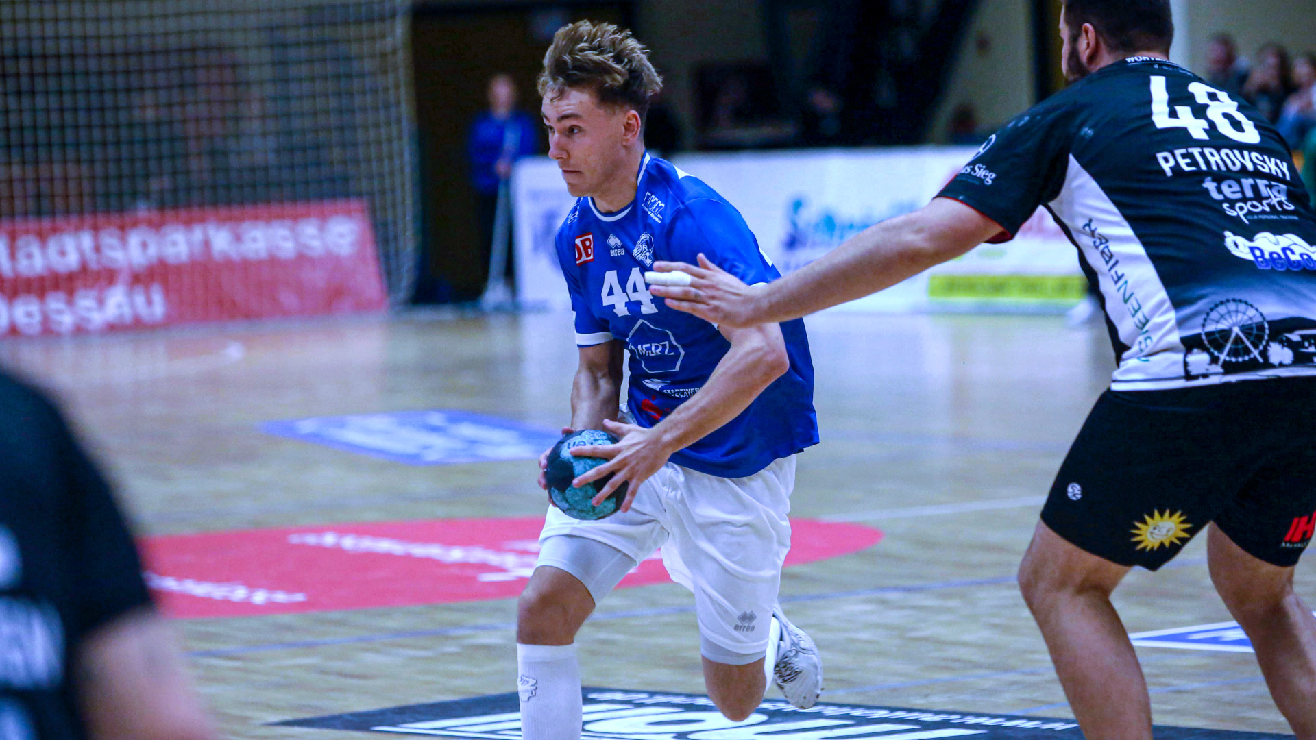 Paul Bones im Spiel gegen den TuS N-Lübbecke Saison 2022/23