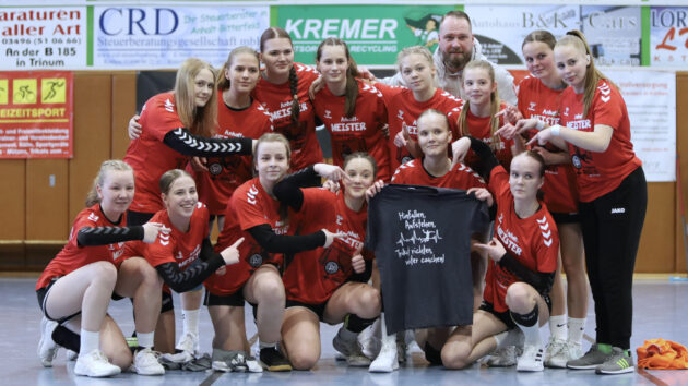 weibliche C-Jugend in der Saison 2022/2023